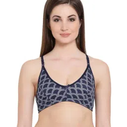 Clovia Blue Non-Wired Padded Full Coverage Bra-picture-19