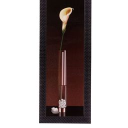 eCraftIndia Multicoloured Floral Framed UV Wall Art-image-98
