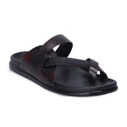 Fresco Italia Men Leather Comfort Sandals-image-41
