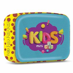 Saregama Carvaan Mini Kids Speaker Pre-Loaded with Bluetooth USB Aux In-Out - Blue Yellow-picture-28