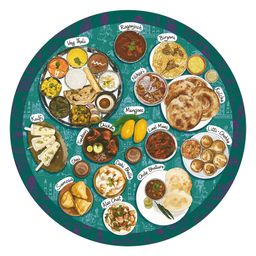 Webby Noozles North Indian Food Wooden Jigsaw Puzzle - 70 Pieces-22