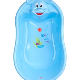 Mylo Baby Classic Bear Bathtub for Toddler 6 Months to 3 Years BPA Free and Anti Slip Blue-14