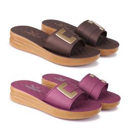 BERSACHE Women Open Toe Flats-image-95