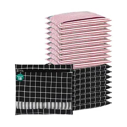 Aura Black Set of 6 Regular Drawer Organiser Organisers-5