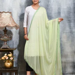 swatika Dyed Chiffon Dupatta-31