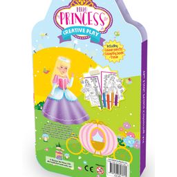 hellofriend books Hello Friend Books Creative Play Colouring Pack: Hello Princess - Art Kit with 12 Colour Pencils, Eraser and Colouring Book image 5