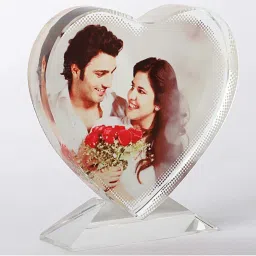 FNP Personalised Crystal Table Top Photo Frame image 3