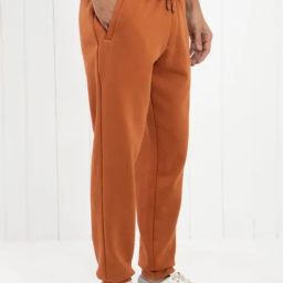 Rare Rabbit Rust Regular Fit Solid Trackpants image 4