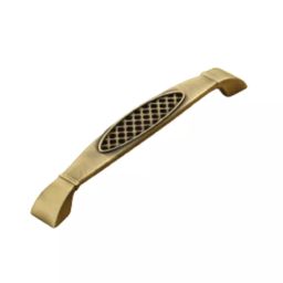 DECORE 158 224 mm Zinc Alloy Antique Brass Finish Cabinet Pull Handle-image-99