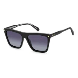 Polaroid Grey UV Protection Rectangular Sunglasses For Women-picture-16