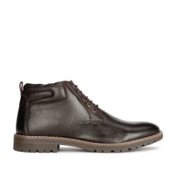 Bata Men's KNOX Brown Derby Boots-picture-14