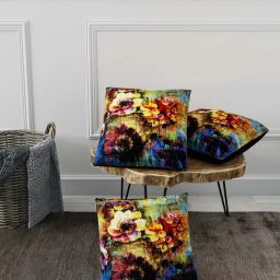 BIANCA Soft-Touch Digitally Printed Cushion Cover [Hidden Zipper On Side] -3pc 16 X16 set-47