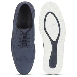 Yoho Men's Navy Brogue Shoes image 3