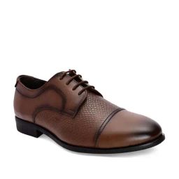 San Frissco Men's Brown Derby Shoes-picture-33