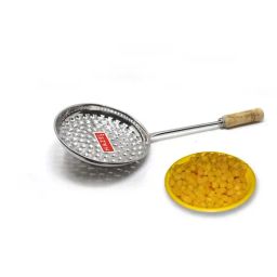 HAZEL Silver Stainless Steel Bundi Jhara - Set of 1-27