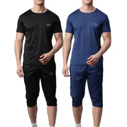 Vimal Jonney Multi Regular Fit Nightwear Set-image-32