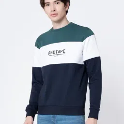 Red Tape Multicolor Round Neck Sweatshirt-image-10
