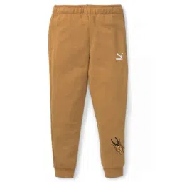Puma Brown Solid 1 Sweatpants-image-66