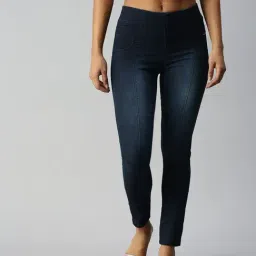 showoffff SHOWOFF Skinny Fit Clean Look Blue Jeans-picture-39