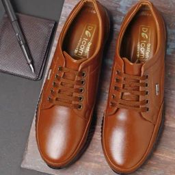 Action Men's Tan Derby Shoes-image-75