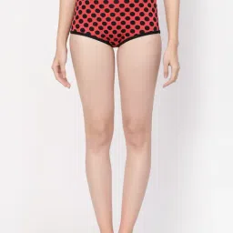 Cukoo Red Printed Swim Shorts-image-20