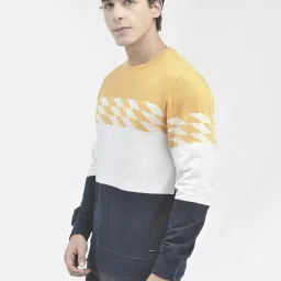 Crimsoune Club Multicolored Regular Fit Colour Block Sweatshirt image 3