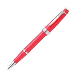 Cross BAILEY Polished Chrome Light Coral/Pink Roller Ball Pen (Black), AT0745-5-image-95