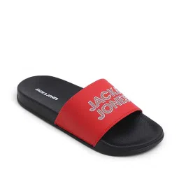 Jack & Jones Men's Red Slides image 3