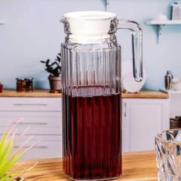 Luminarc Clear Glass Water Jug with Lid (110 ml)-picture-3