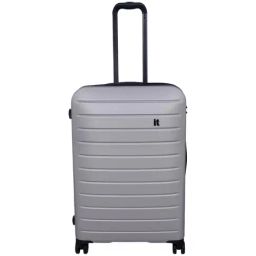 It luggage Silver 8 Wheels Medium Hard Cabin Trolley Bag-image-79