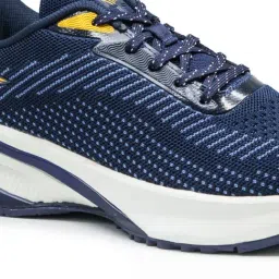 Asian Men TITAN-04 Navy & Mustard Running Shoes image 5