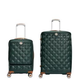 It luggage Space Forest 8 Wheels Medium Soft Cabin Trolley Bag Set of 2-image-26