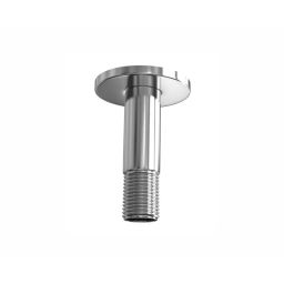 CERA Ceiling Shower Arm Round 100 mm (4 inch) Length Silver, F7045101-32