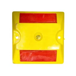 GENERIC Traffic Safety Road Stud Yellow & Red ABS, 6 (Pack of 25)-picture-14