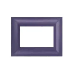 Anchor Ziva 18 Module Lavender Cover Plate With Base Frame, 68918LD-46