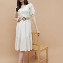 CODE by Lifestyle Women Cotton Fit & Flare Dress-picture-36