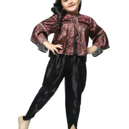 Biba Girls Blue Rust Dress-picture-4