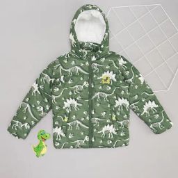 Pantaloons Junior Boys Green Polyester Printed Jacket-image-62