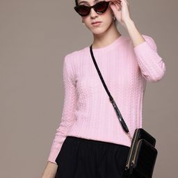 The Roadster Lifestyle Co. Knitted Woollen Pullover-picture-55
