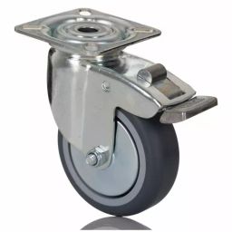 Tente Braked Swivel Castor Wheel, 75 Kg Capacity, 75 mm Wheel, 2477PJO075P40PFP-image-52