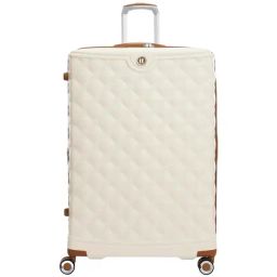 It luggage Cream 8 Wheels Large Soft Cabin Trolley Bag-image-71