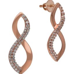 Malabar Gold and Diamonds 18K (750) BIS Hallmark Yellow Gold Earring for Women-picture-5