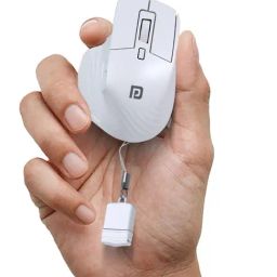 Portronics White Mouse-14