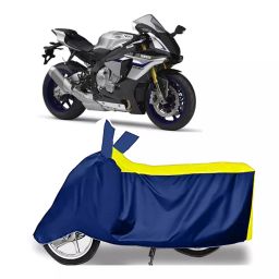 Auto Pearl Two Wheeler Cover for Yamaha YZF R1M - Yellow, Blue-picture-15