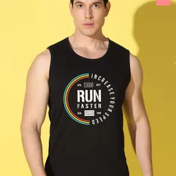 WOOSTRO Men Pack Of 2 Printed Antimicrobial Ultra-Soft Combed Cotton Gym Vests-image-68