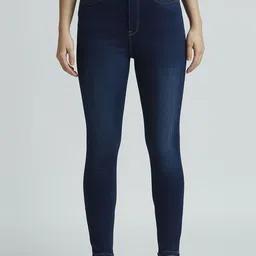 Pepe Jeans Women Skinny Fit High-Rise Light Fade Stretchable Jeans-picture-11