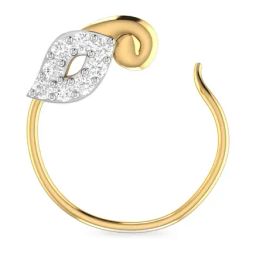 PC Jeweller Bowie 22 kt Gold Nosepin-picture-30