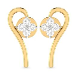 PC Jeweller Alhan 22 kt Gold Earrings-image-94
