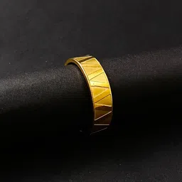 Saizen Men Gold-Plated Finger Ring-image-50