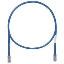 PANDUIT Ethernet Cables PATCH CORD, RJ45 PLUG-PLUG, CAT6A, 7FT, NK6APC7BU-0